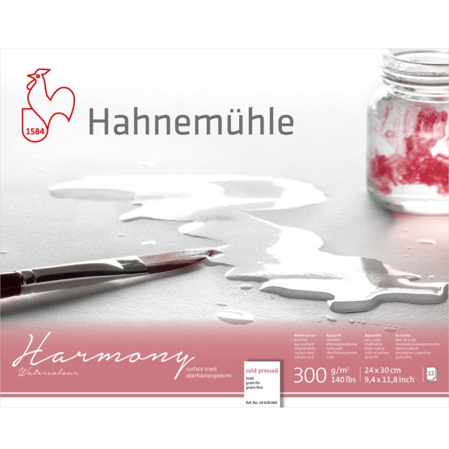 Hahnemühle Watercolour Paper Harmony 300 g Hot Pressed 40 x 50 cm